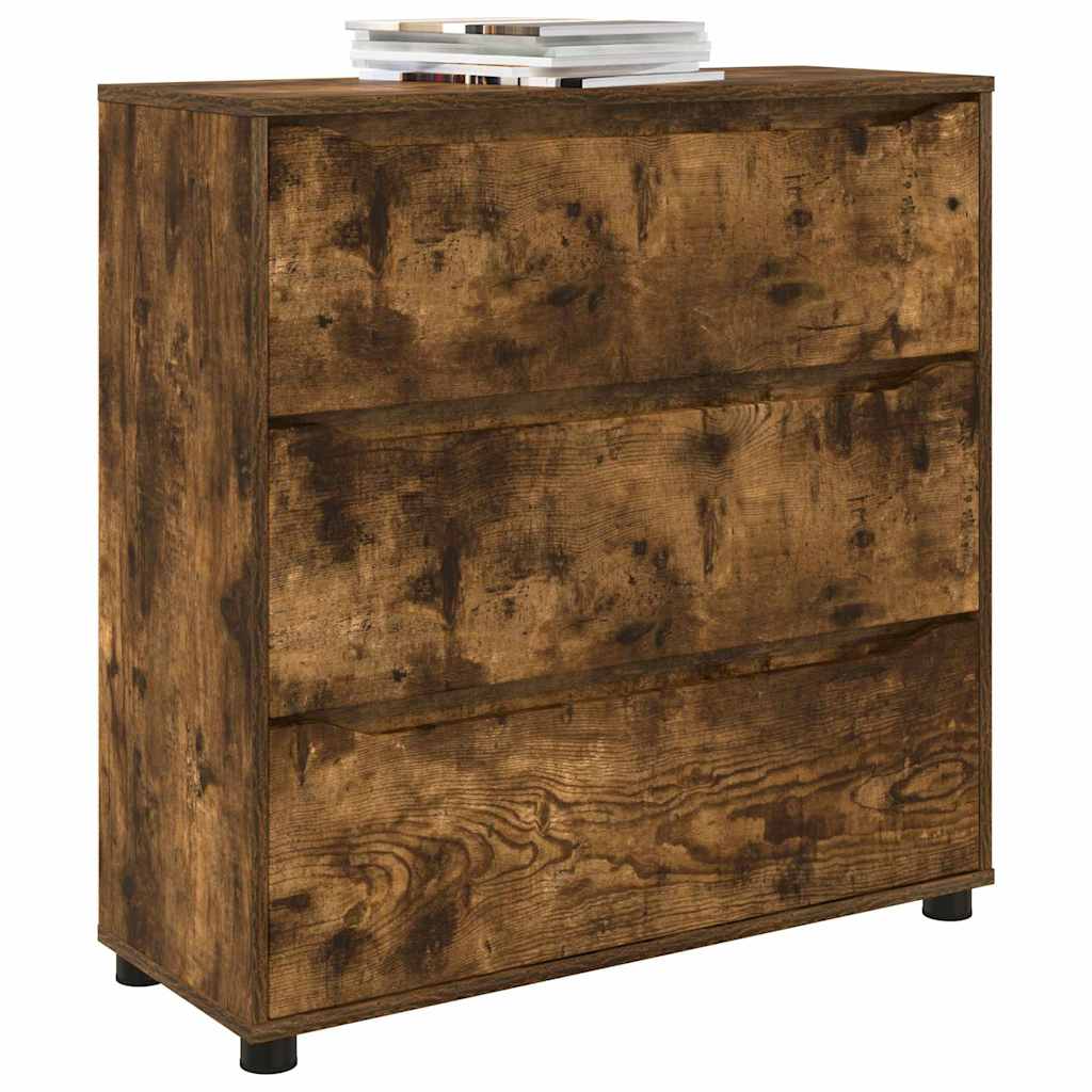 Armadio Rovere fumé 80 x 31 x 81 cm Legno multistrato | homemem39