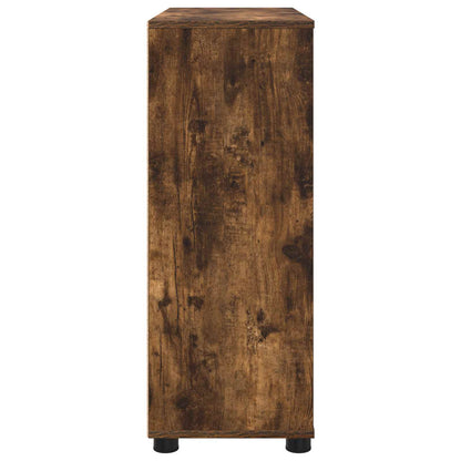 Armadio 80 x 31 x 81 cm Legno ingegnerizzato Rovere fumé - homemem39