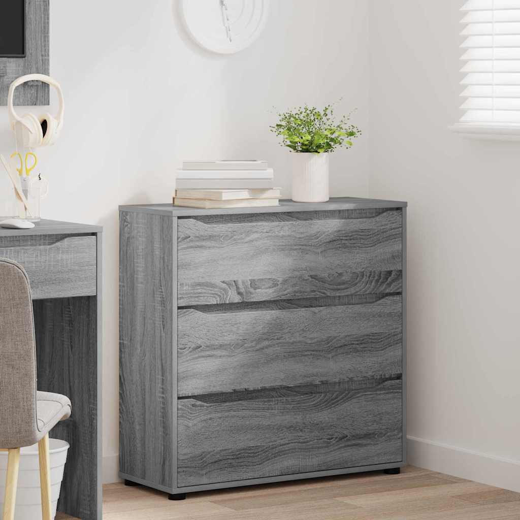 Armadio Grigio Sonoma 80 x 31 x 81 cm Legno multistrato | homemem39