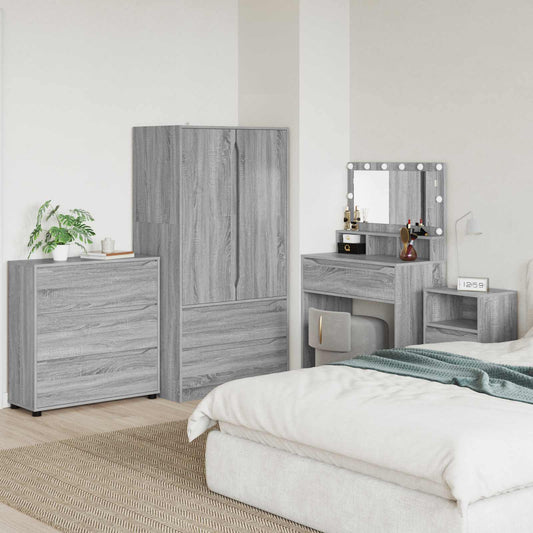 Armadio Grigio Sonoma 80 x 31 x 81 cm Legno multistrato