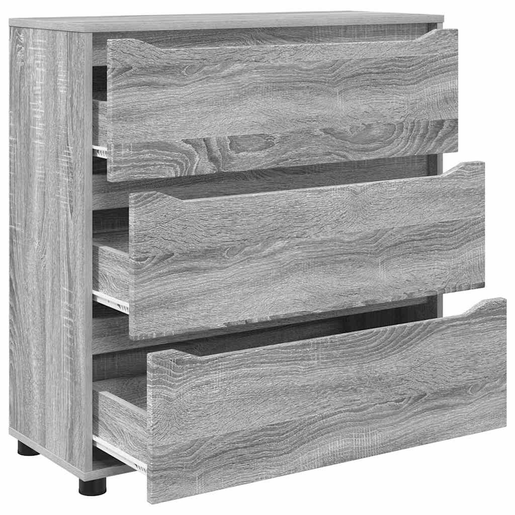 Armadio Grigio Sonoma 80 x 31 x 81 cm Legno multistrato | homemem39