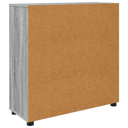 Armadio Grigio Sonoma 80 x 31 x 81 cm Legno multistrato | homemem39