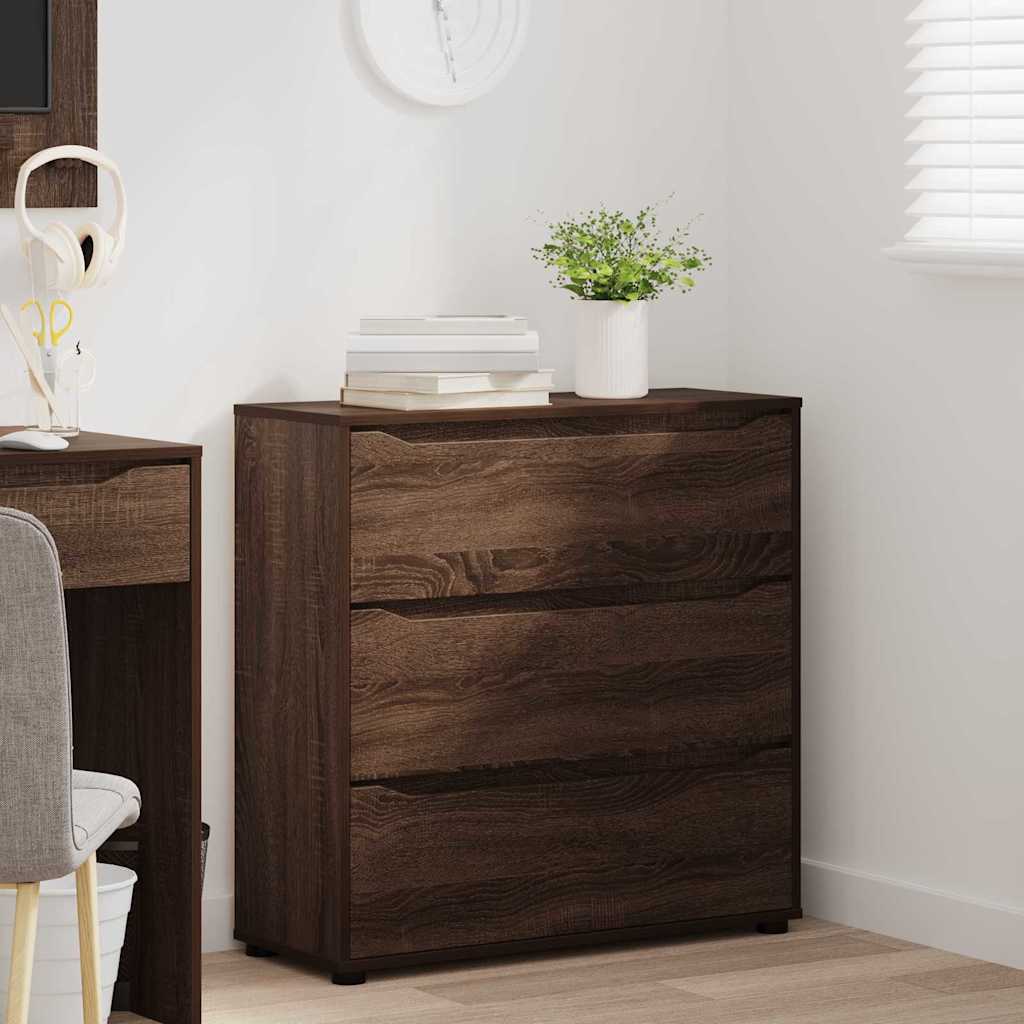 Armadio Rovere Marrone 80 x 31 x 81 cm Legno multistrato | homemem39