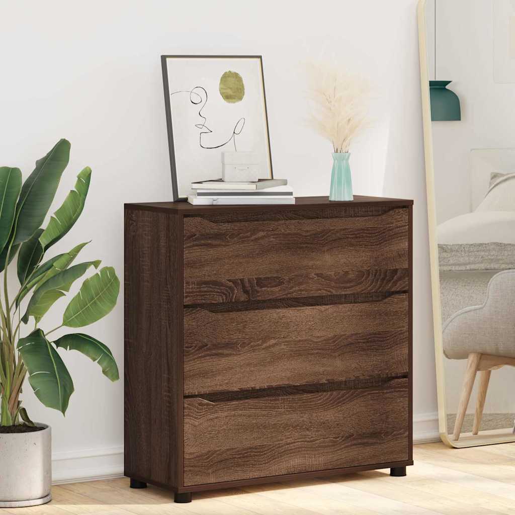 Armadio Rovere Marrone 80 x 31 x 81 cm Legno multistrato | homemem39