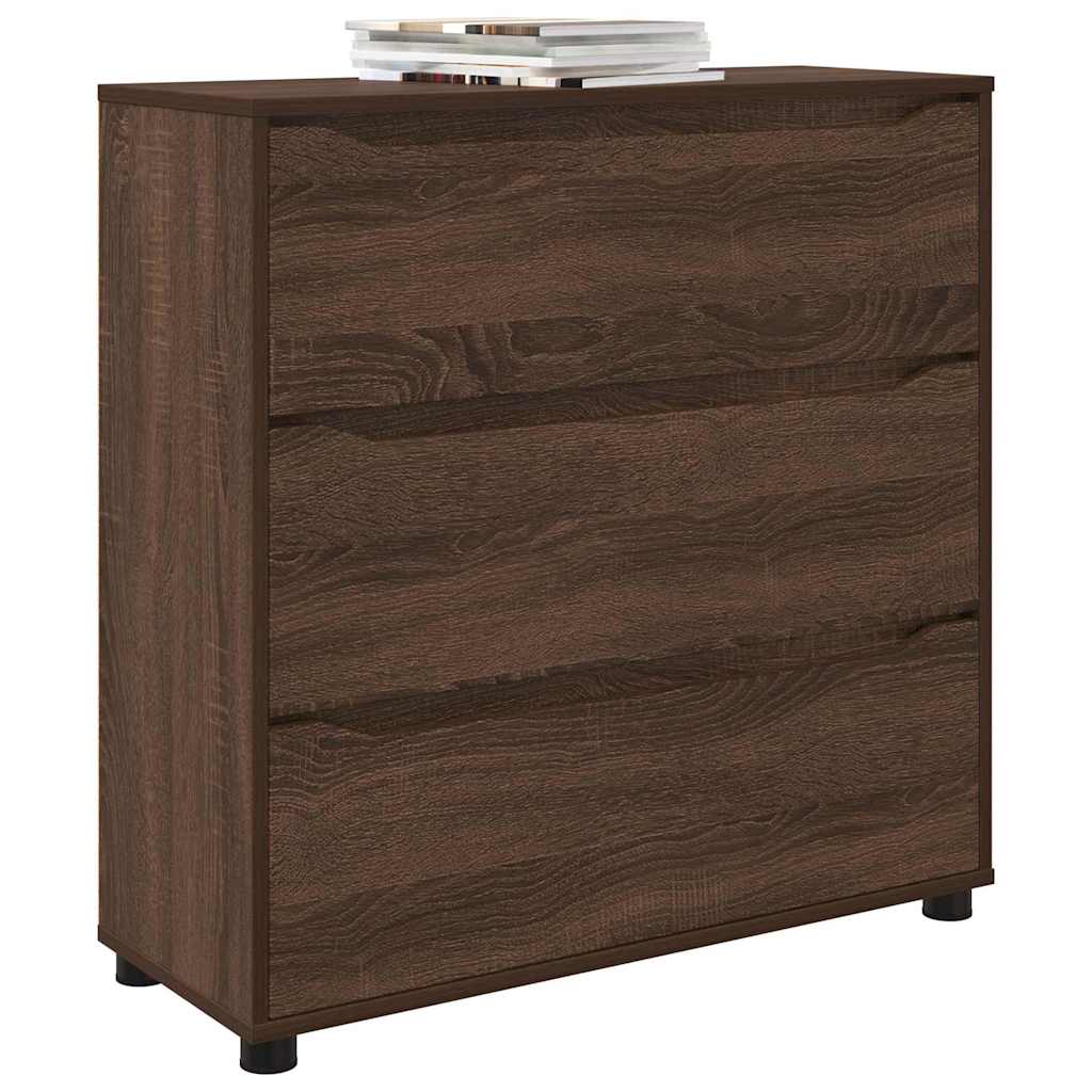 Armadio Rovere Marrone 80 x 31 x 81 cm Legno multistrato | homemem39