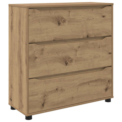 Armadio 80 x 31 x 81 cm Legno ingegnerizzato Rovere artigianale - homemem39