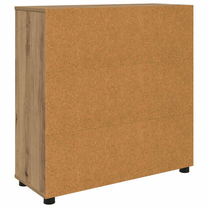 Armadio 80 x 31 x 81 cm Legno ingegnerizzato Rovere artigianale - homemem39