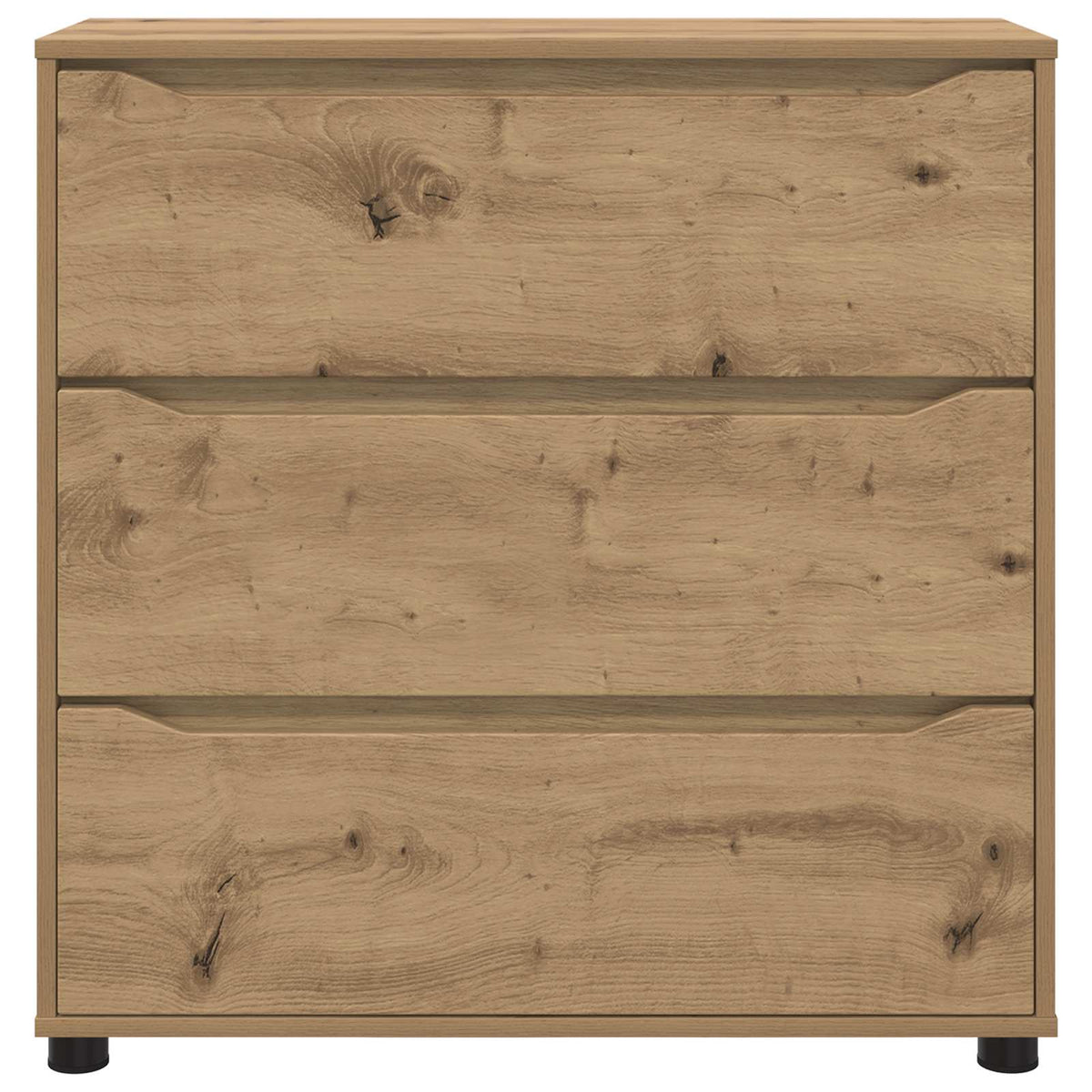 Armadio 80 x 31 x 81 cm Legno ingegnerizzato Rovere artigianale - homemem39
