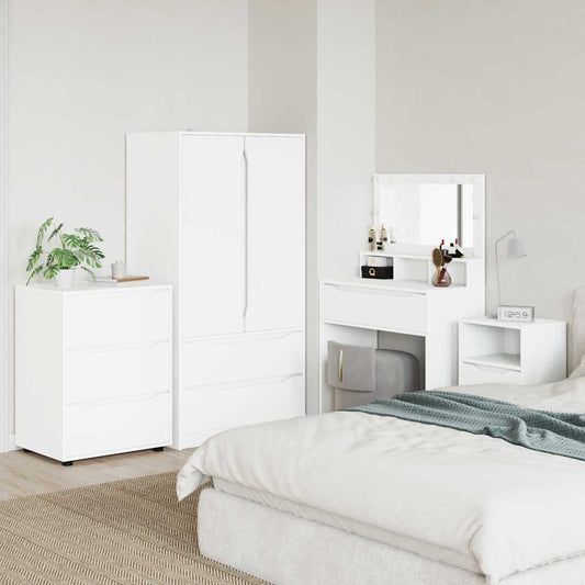 Armadio Bianco 60 x 48 x 81 cm Legno multistrato