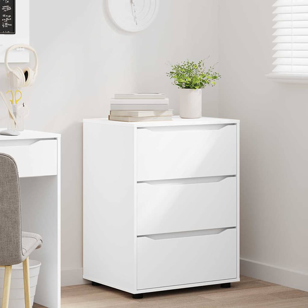 Armadio Bianco 60 x 48 x 81 cm Legno multistrato