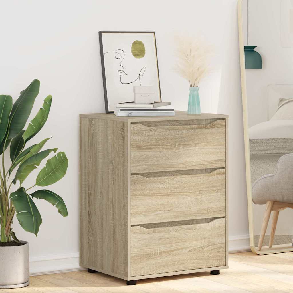 Armadio Rovere Sonoma 60 x 48 x 81 cm Legno multistrato | homemem39