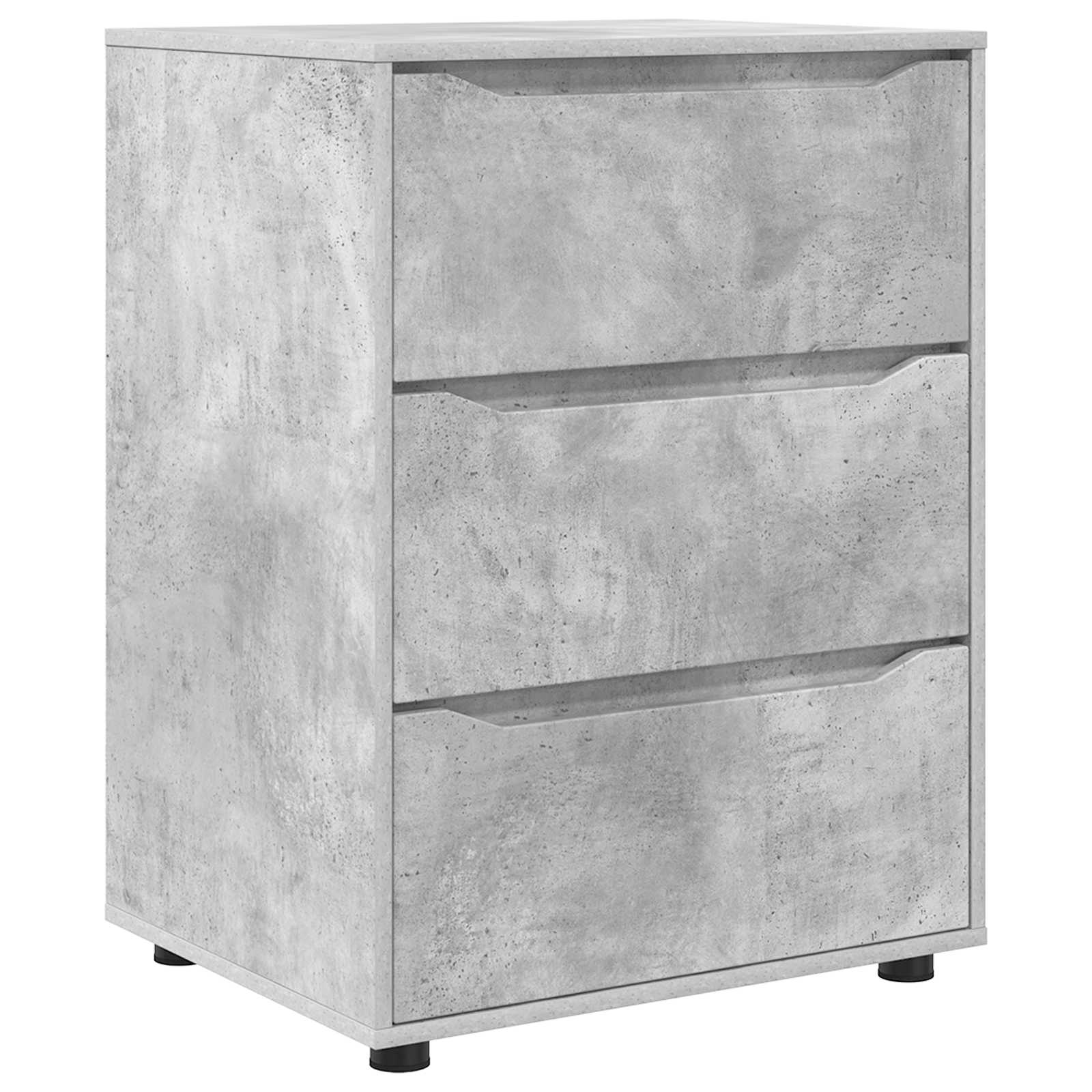 Armadio 60 x 48 x 81 cm Legno ingegnerizzato Grigio cemento | homemem39
