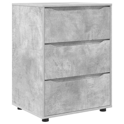 Armadio 60 x 48 x 81 cm Legno ingegnerizzato Grigio cemento | homemem39