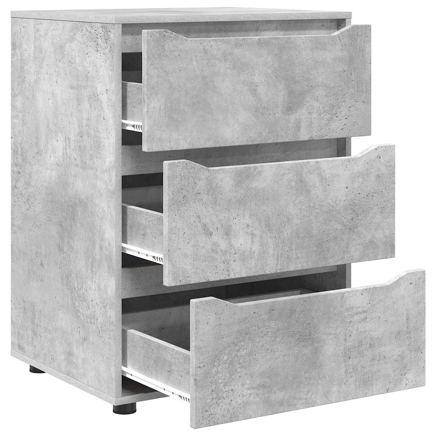 Armadio 60 x 48 x 81 cm Legno ingegnerizzato Grigio cemento | homemem39