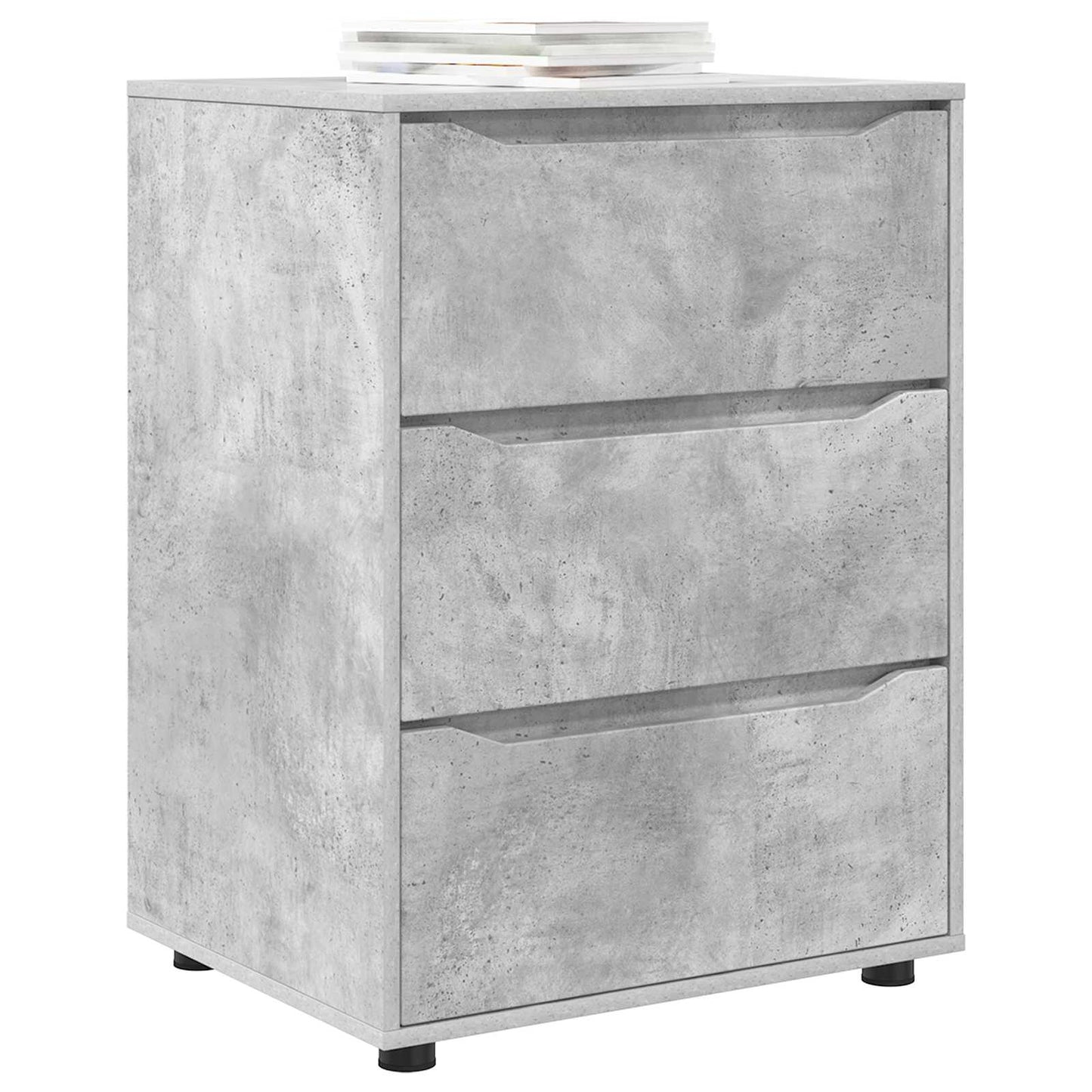 Armadio 60 x 48 x 81 cm Legno ingegnerizzato Grigio cemento | homemem39