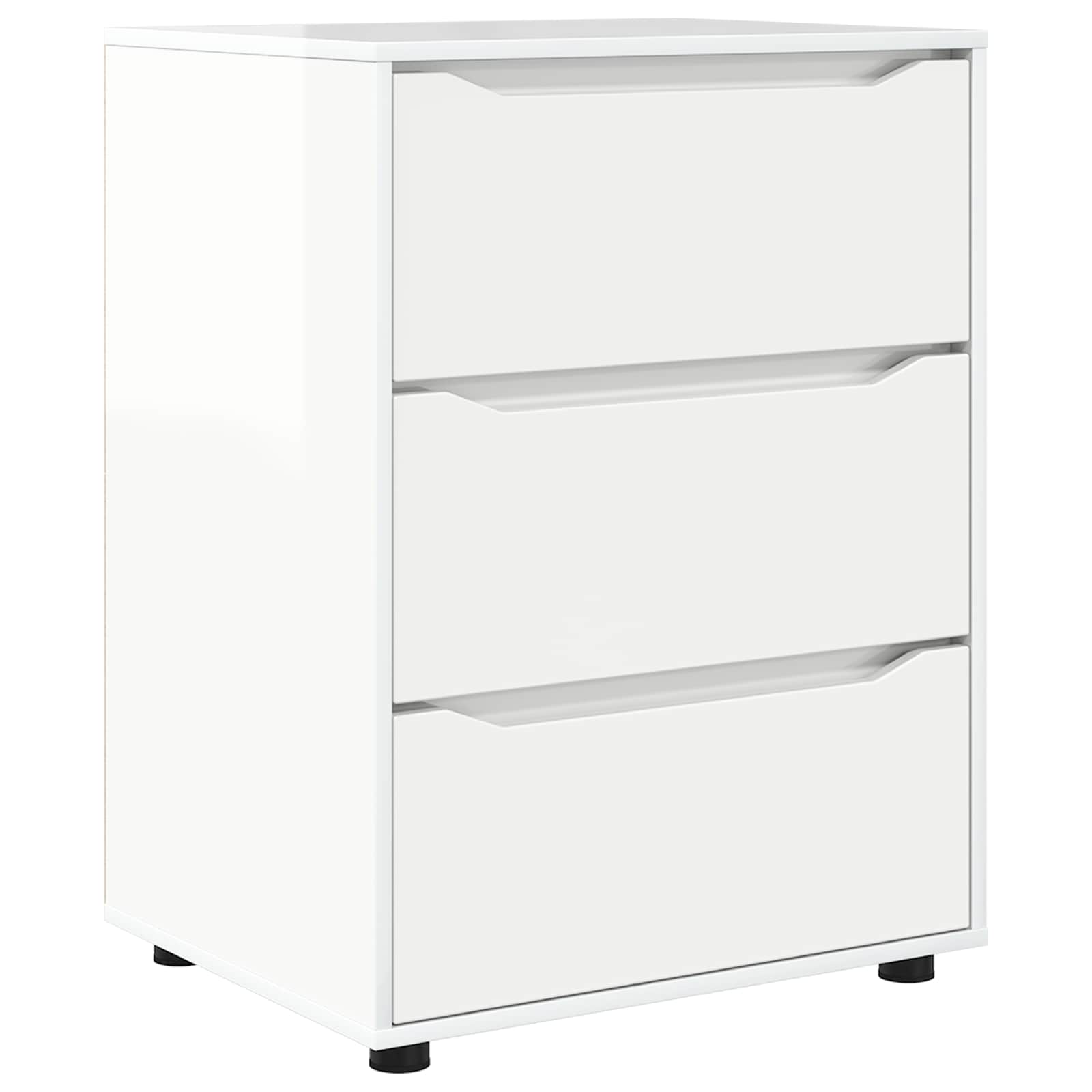 Armadio 60 x 48 x 81 cm Legno ingegnerizzato Bianco Lucido | homemem39