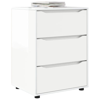 Armadio 60 x 48 x 81 cm Legno ingegnerizzato Bianco Lucido | homemem39
