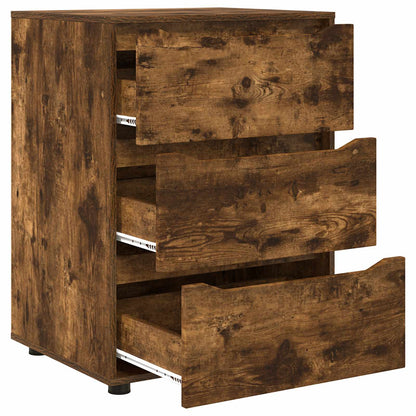 Armadio 60 x 48 x 81 cm Legno ingegnerizzato Rovere fumé | homemem39