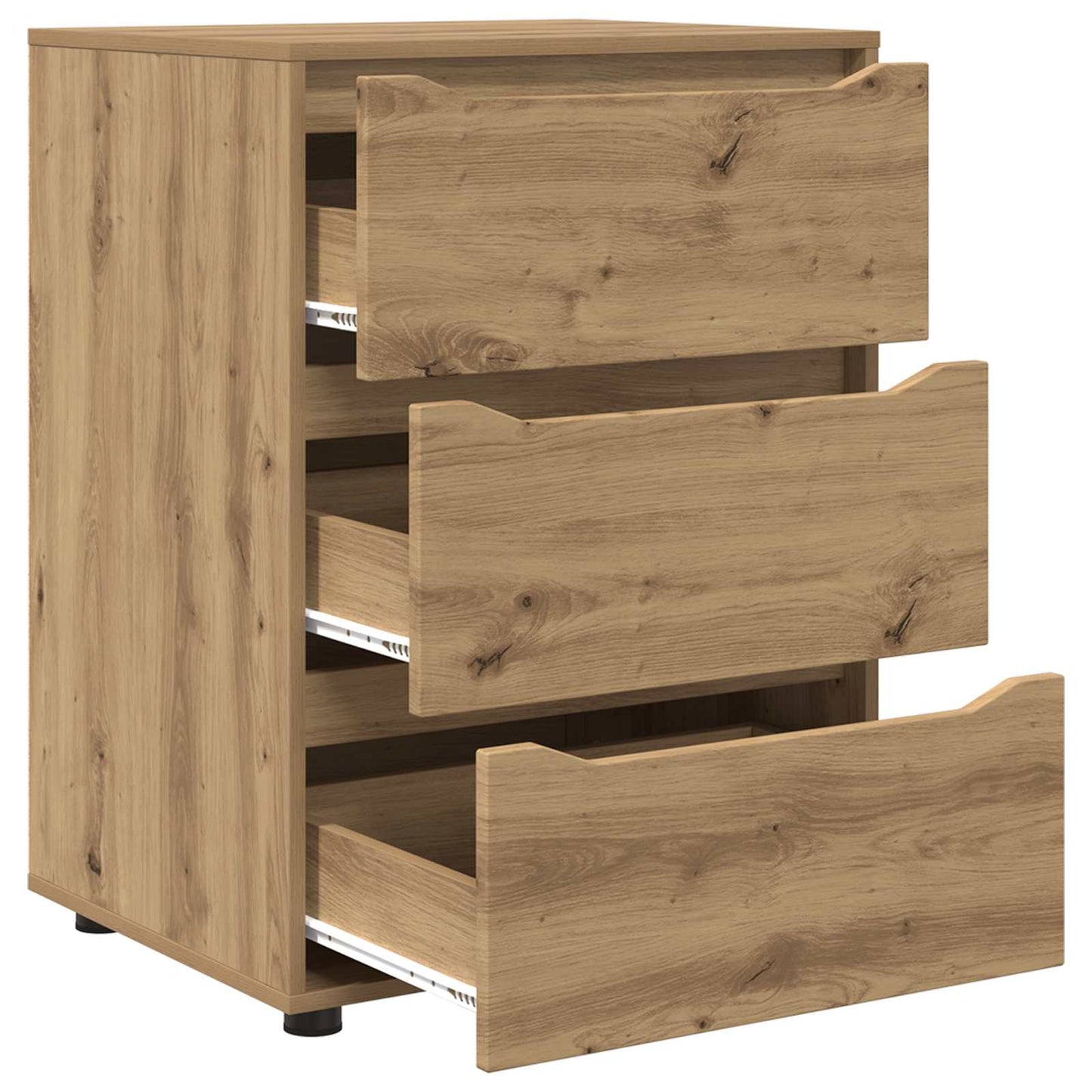 Armadio 60 x 48 x 81 cm Legno ingegnerizzato Rovere artigianale