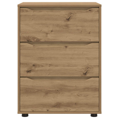 Armadio 60 x 48 x 81 cm Legno ingegnerizzato Rovere artigianale