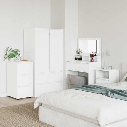 Armadio 40 x 48 x 81 cm Legno ingegnerizzato Bianco | homemem39