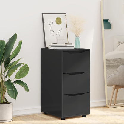 Armadio 40 x 48 x 81 cm Legno ingegnerizzato Nero | homemem39