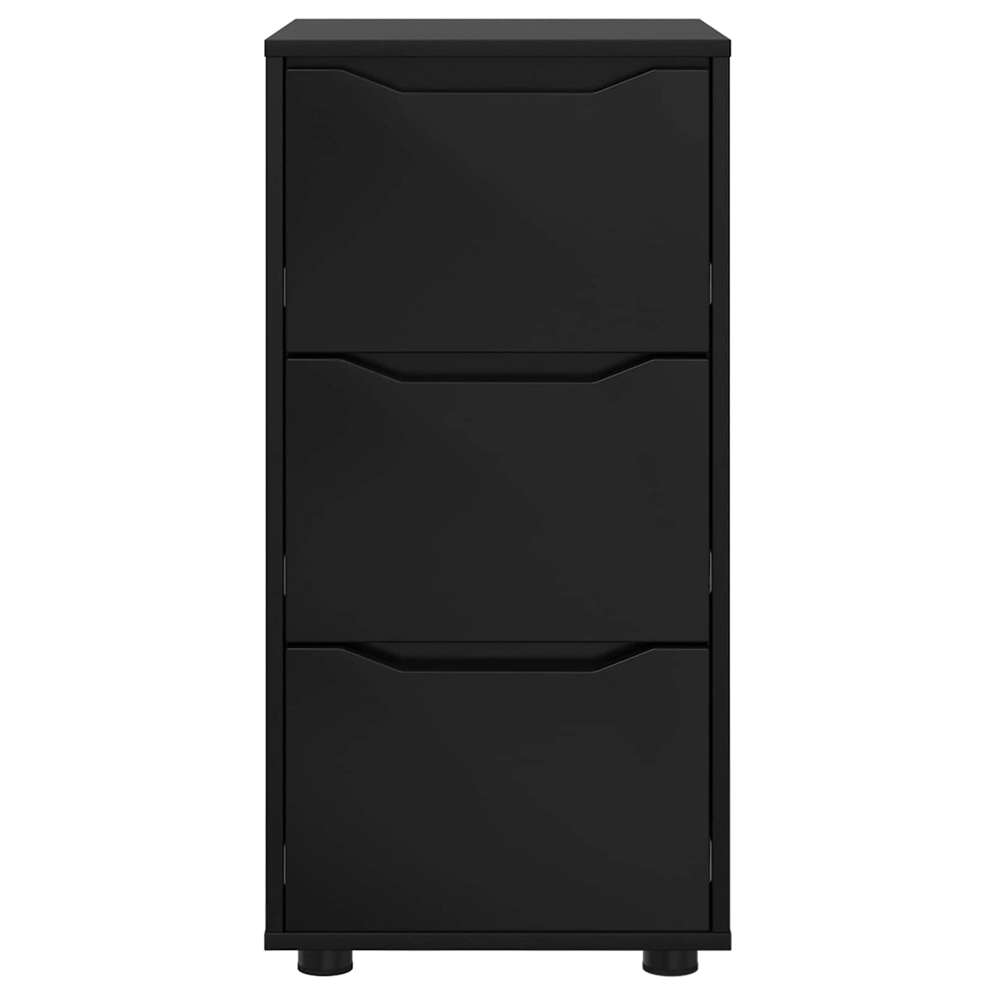 Armadio 40 x 48 x 81 cm Legno ingegnerizzato Nero | homemem39