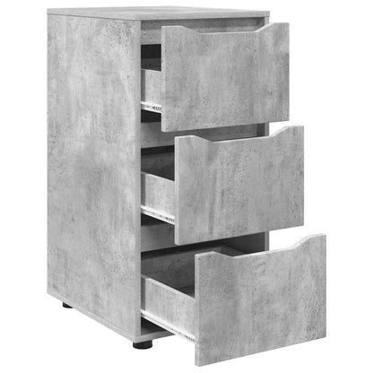 Armadio 40 x 48 x 81 cm Legno ingegnerizzato Grigio cemento | homemem39