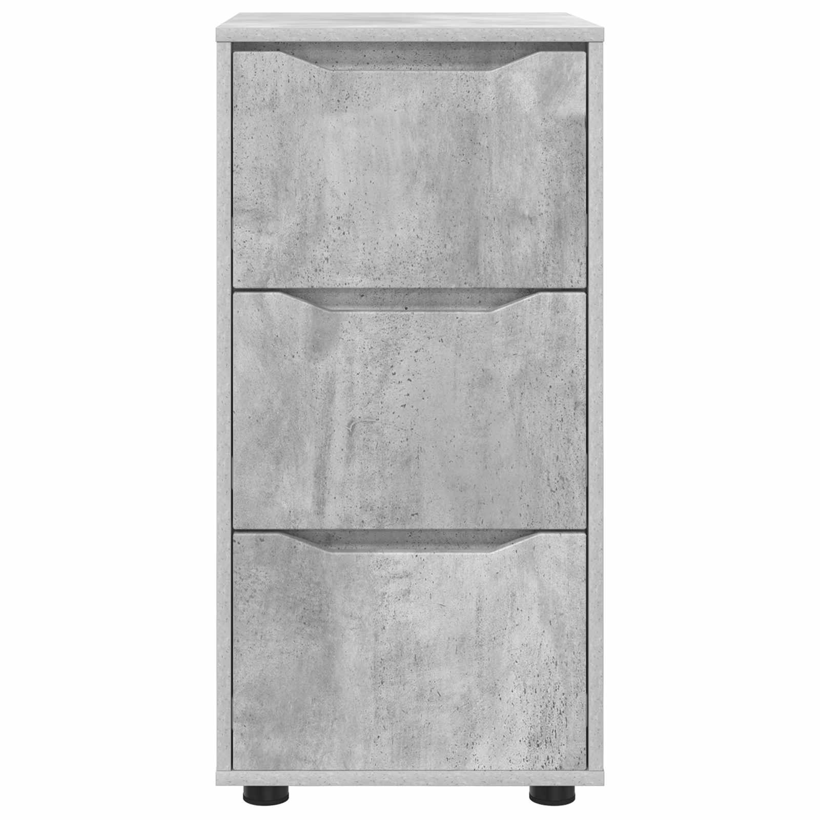 Armadio 40 x 48 x 81 cm Legno ingegnerizzato Grigio cemento | homemem39