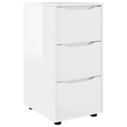 Armadio 40 x 48 x 81 cm Legno ingegnerizzato Bianco Lucido | homemem39