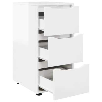 Armadio 40 x 48 x 81 cm Legno ingegnerizzato Bianco Lucido | homemem39