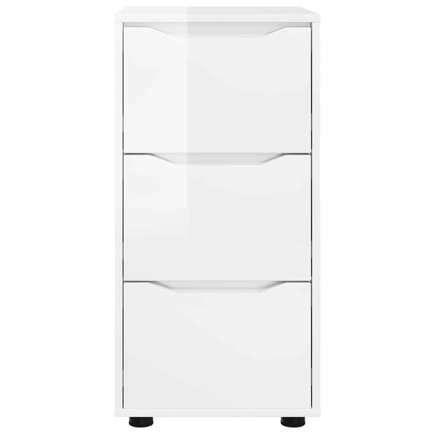 Armadio 40 x 48 x 81 cm Legno ingegnerizzato Bianco Lucido | homemem39