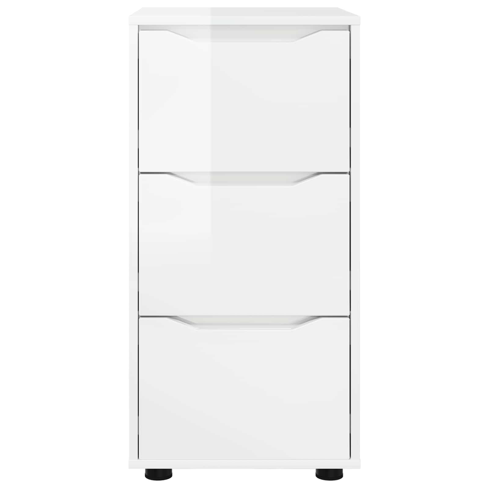 Armadio 40 x 48 x 81 cm Legno ingegnerizzato Bianco Lucido | homemem39