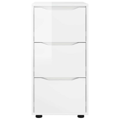 Armadio 40 x 48 x 81 cm Legno ingegnerizzato Bianco Lucido | homemem39