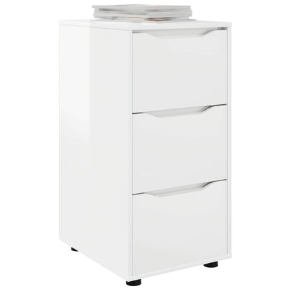 Armadio 40 x 48 x 81 cm Legno ingegnerizzato Bianco Lucido | homemem39