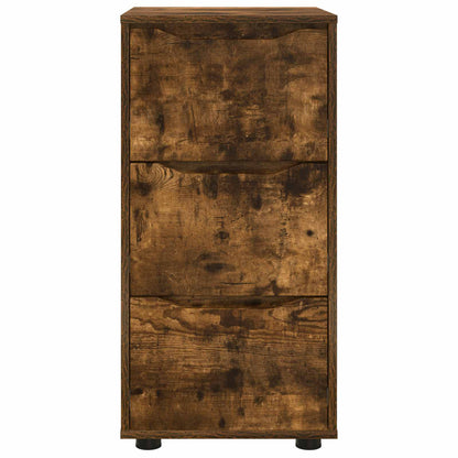 Armadio 40 x 48 x 81 cm Legno ingegnerizzato Rovere fumé | homemem39