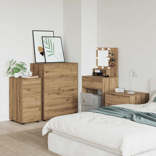 Armadio 40 x 48 x 81 cm Legno ingegnerizzato Rovere artigianale | homemem39