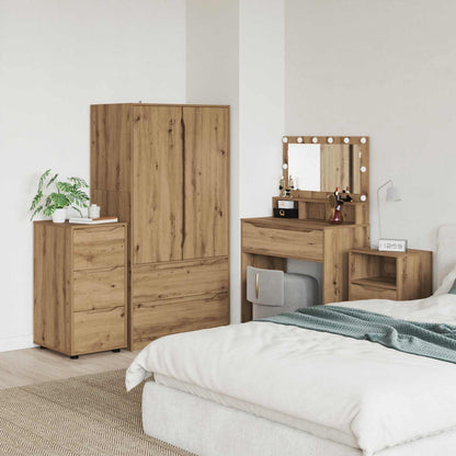 Armadio 40 x 48 x 81 cm Legno ingegnerizzato Rovere artigianale | homemem39