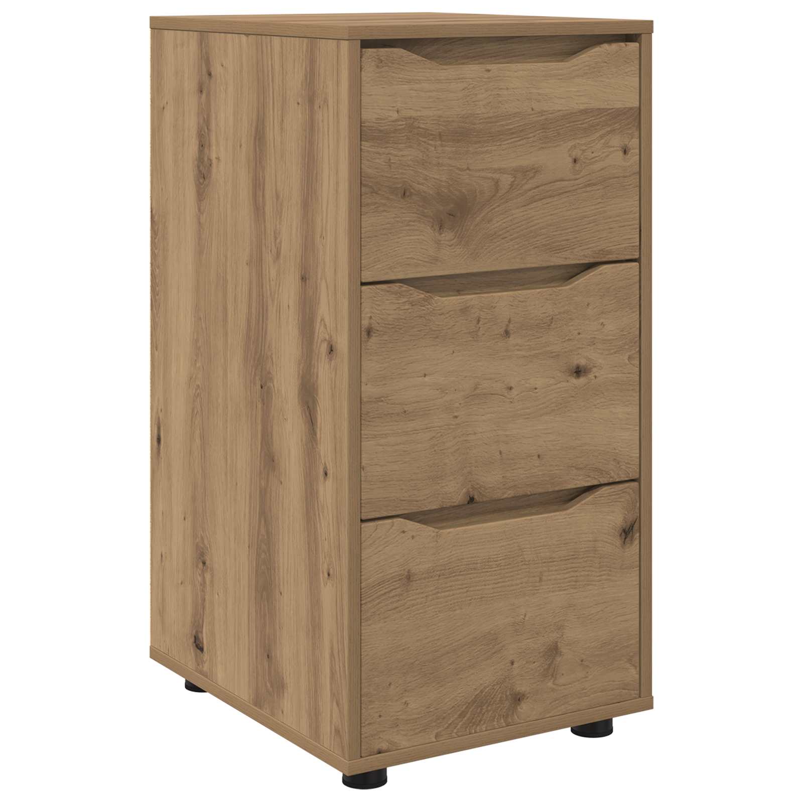 Armadio 40 x 48 x 81 cm Legno ingegnerizzato Rovere artigianale | homemem39