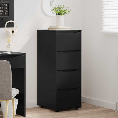 Armadio 40 x 48 x 105 cm Legno ingegnerizzato Nero | homemem39