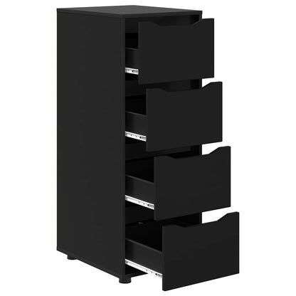 Armadio 40 x 48 x 105 cm Legno ingegnerizzato Nero | homemem39