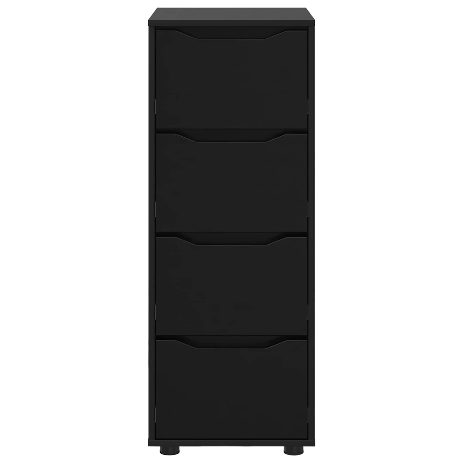 Armadio 40 x 48 x 105 cm Legno ingegnerizzato Nero | homemem39