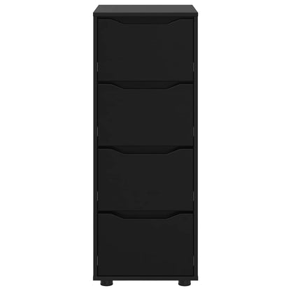 Armadio 40 x 48 x 105 cm Legno ingegnerizzato Nero | homemem39