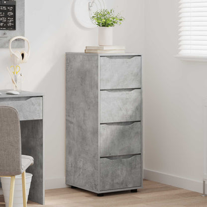 Armadio 40 x 48 x 105 cm Legno ingegnerizzato Grigio cemento | homemem39