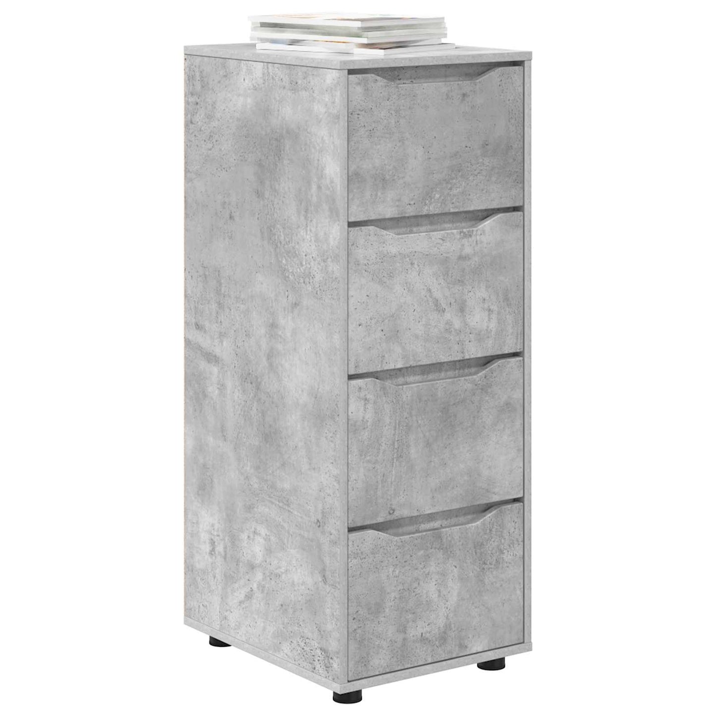Armadio 40 x 48 x 105 cm Legno ingegnerizzato Grigio cemento | homemem39