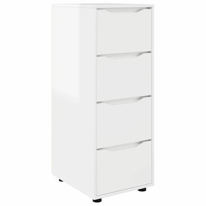 Armadio 40 x 48 x 105 cm Legno ingegnerizzato Bianco Lucido | homemem39