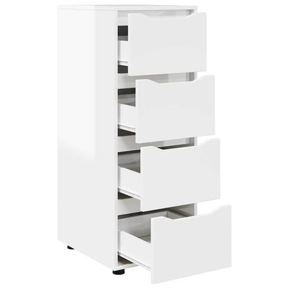 Armadio 40 x 48 x 105 cm Legno ingegnerizzato Bianco Lucido | homemem39