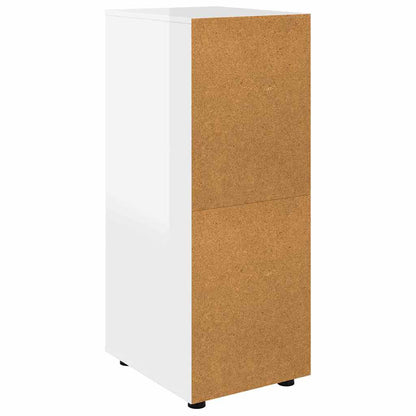 Armadio 40 x 48 x 105 cm Legno ingegnerizzato Bianco Lucido | homemem39