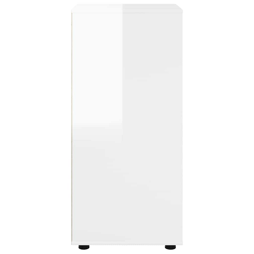 Armadio 40 x 48 x 105 cm Legno ingegnerizzato Bianco Lucido | homemem39