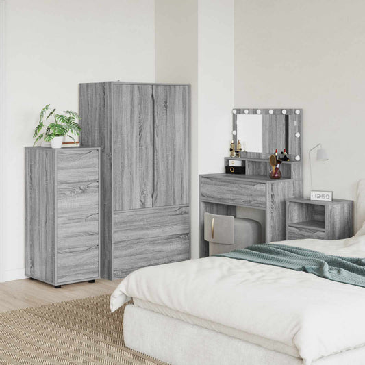 Armadio 40 x 48 x 105 cm Legno ingegnerizzato Grigio Sonoma | homemem39